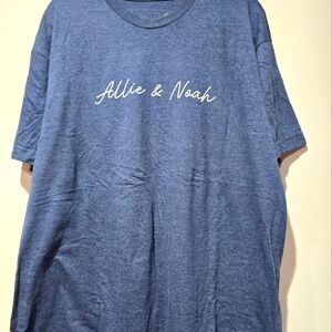 🎭🌟 OFFICIAL BROADWAY THE NOTEBOOK THE MUSICAL- ALLIE & NOAH 2X TEE